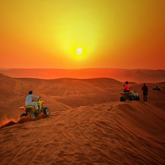 Riyadh: Desert Safari Quad Bike with Hotel Transfer