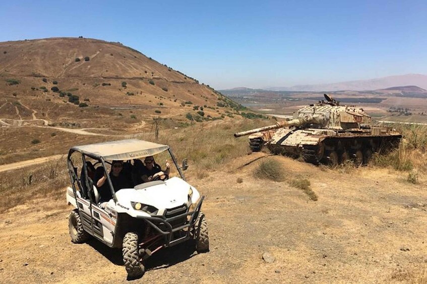Picture 3 for Activity From Tel Aviv: Golan Heights ATV Action & Wine-Tasting Tour