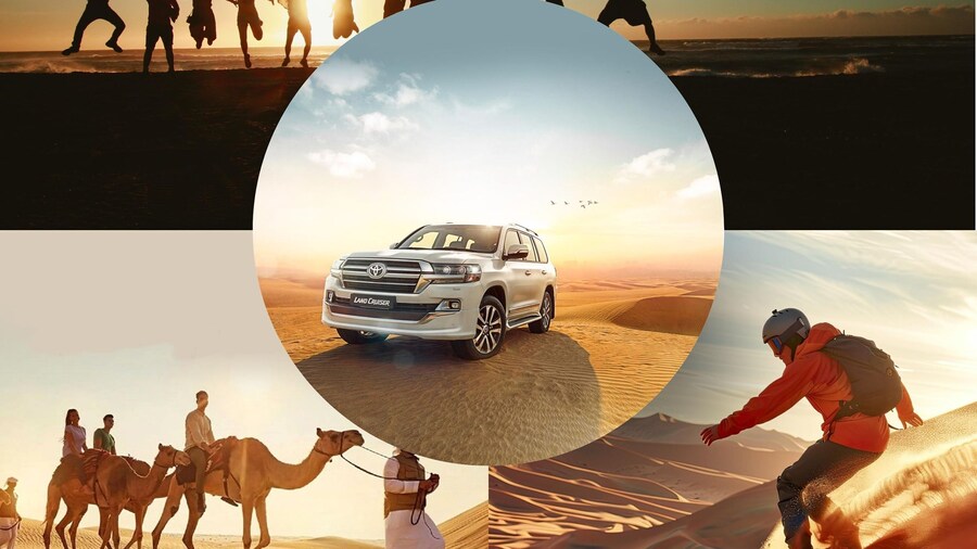 Doha Desert Safari, Sandboarding, Camel Ride and Inland sea