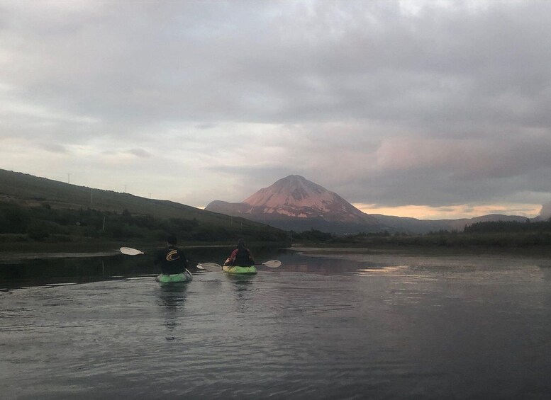 Picture 1 for Activity Donegal: Sunset Kayak Trip on Dunlewey Lake