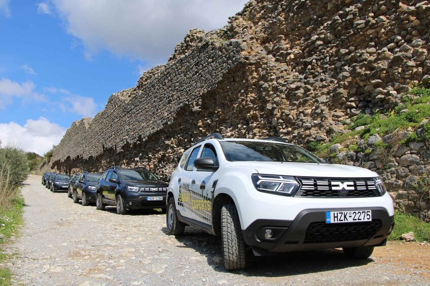 Heraklion: Self-Driving 4X4 Jeep Off-Road Tour with Lunch