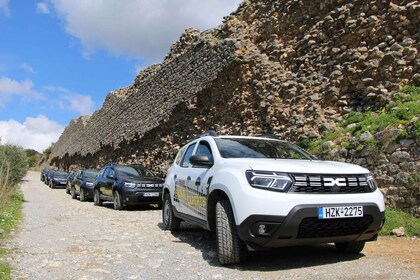 Héraklion : Auto-conduite 4X4 Jeep Off-Road Tour avec déjeuner