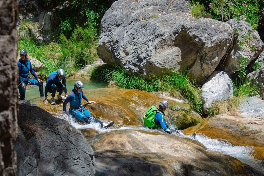 Picture 15 for Activity From Granada: Rio Verde Canyoning Tour with Lunch