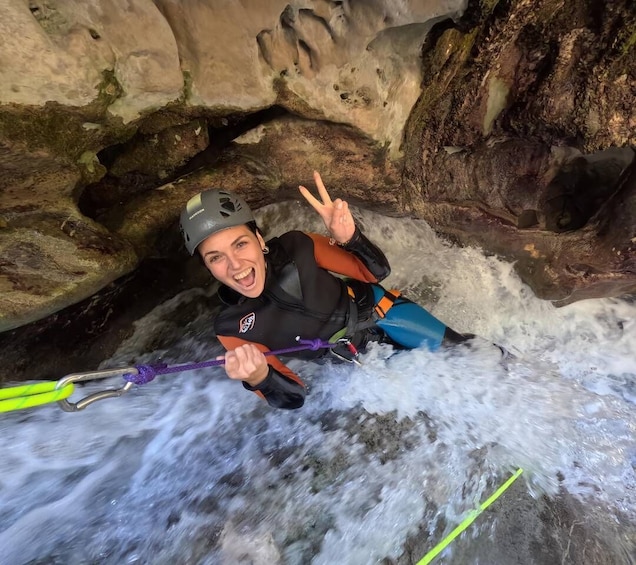 Picture 17 for Activity From Granada: Rio Verde Canyoning Tour with Lunch