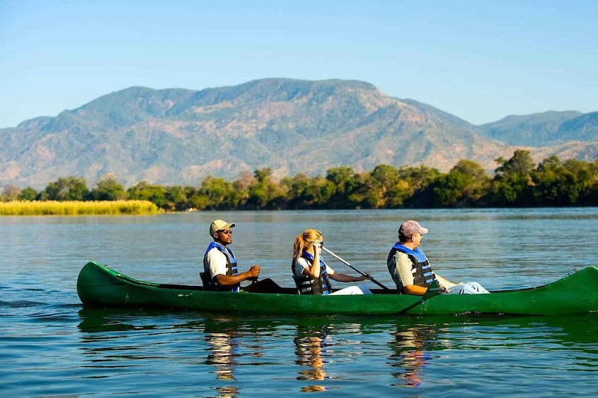 Canoeing in Arusha National Park