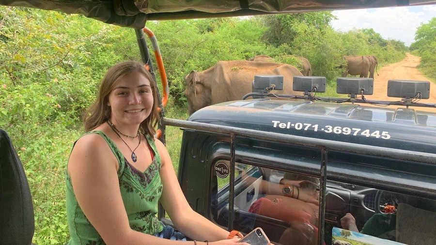 Udawalawe National park with Safari jeep & Entrance ticket