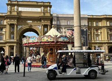 Florencia: Recorrido en carrito de golf con vistas panorámicas