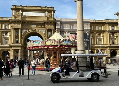 Firenze: Tour in golf cart con vista panoramica