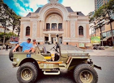 Ciudad Ho Chi Minh: visita privada guiada en jeep al aire libre