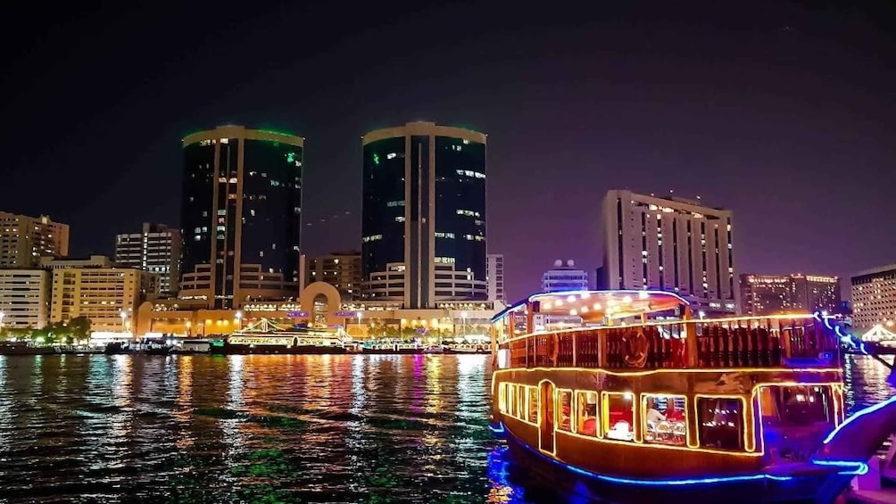 Picture 3 for Activity Dubai Creek Dhow Cruise with Buffet Dinner