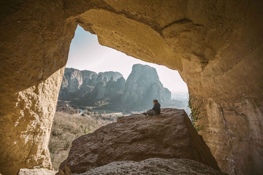 Picture 4 for Activity From Meteora: Hidden Hermit Caves Sunset Hiking Tour