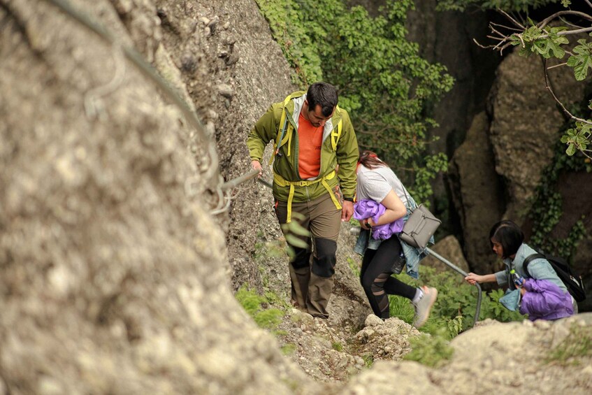 Picture 10 for Activity From Meteora: Hidden Hermit Caves Sunset Hiking Tour