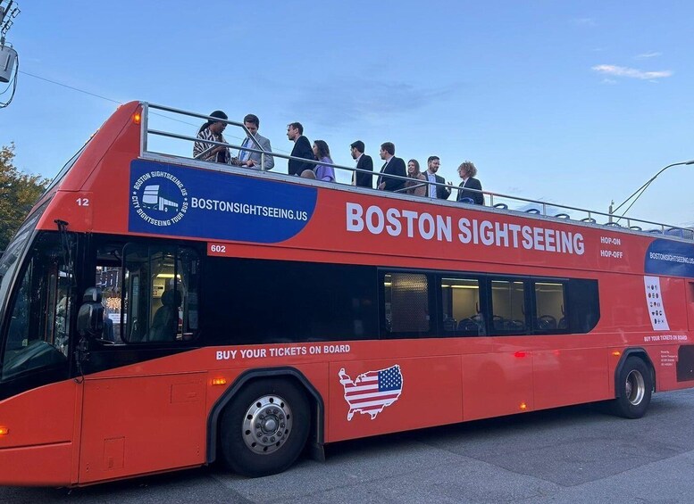 Picture 1 for Activity Boston Sightseeing: Single Ride Pass With Double-Decker Bus