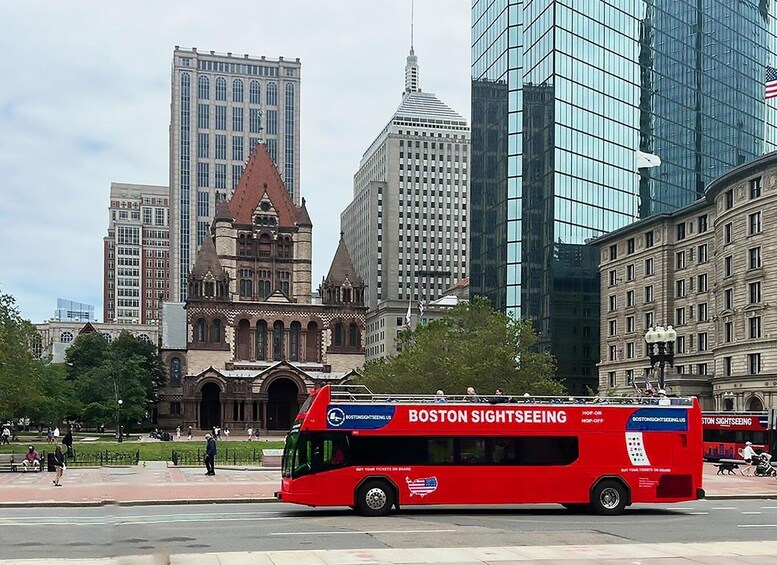 Boston Sightseeing: Single Ride Pass With Double-Decker Bus