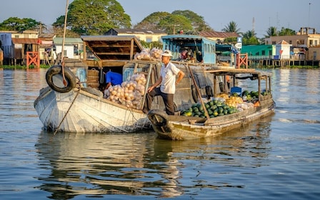 Oplev Mekong-deltaet Cai Be flydende marked Tan Phong Adventure dagstur