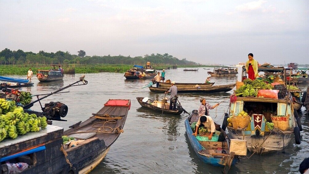 Discover Mekong Delta Cai Be Floating Market Tan Phong Adventure Day Tour