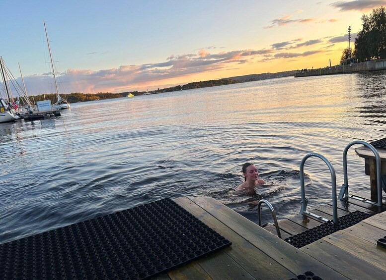 Picture 9 for Activity Self-service Floating Sauna in Oslo: Private Session “Bragi”
