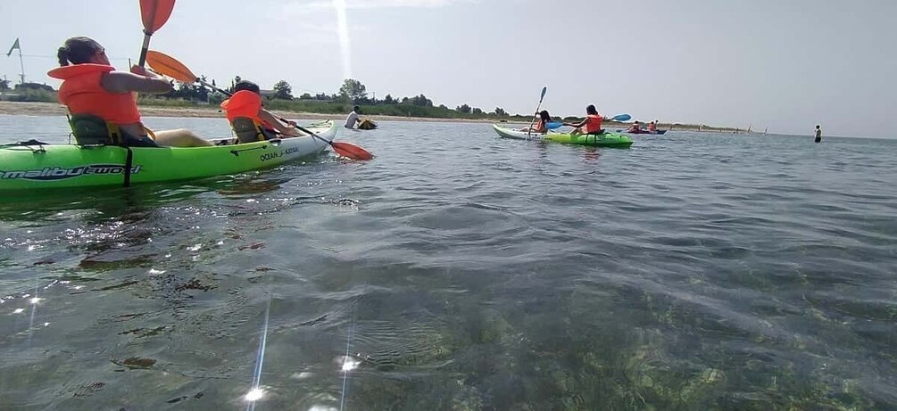 Picture 2 for Activity Thessaloniki: Private Sea Kayak Adventure at Epanomi