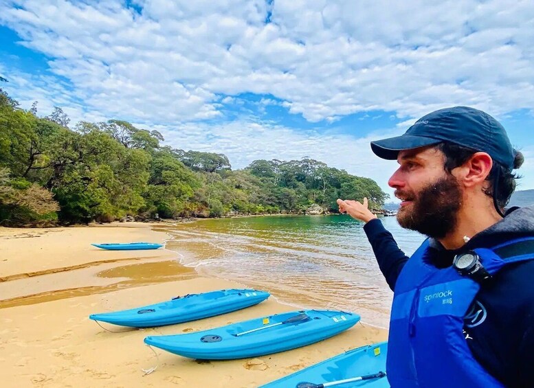 Picture 2 for Activity Sydney: Guided Kayak Tour of Manly Cove Beaches