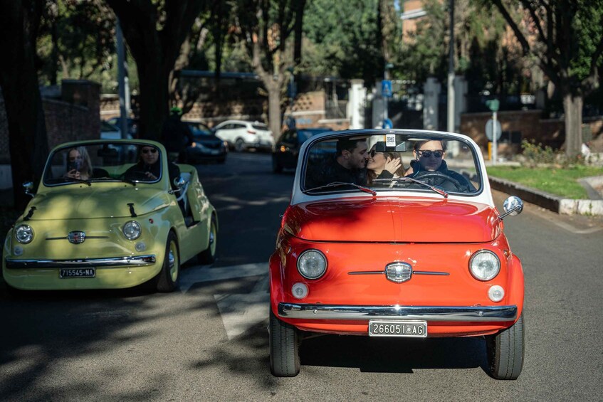 Picture 2 for Activity Rome: Self-Drive Fiat 500 Cabriolet Adventure