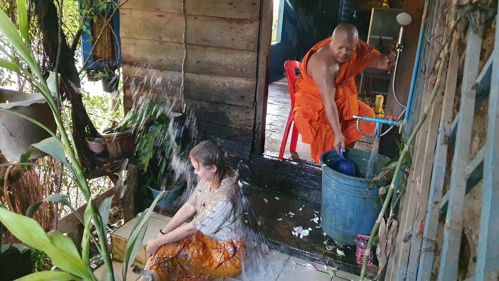 Picture 3 for Activity Siem Reap Cambodian Buddhist Water Blessing and Local Market