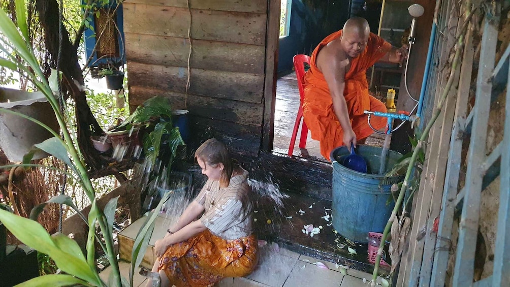 Picture 6 for Activity Siem Reap Cambodian Buddhist Water Blessing and Local Market