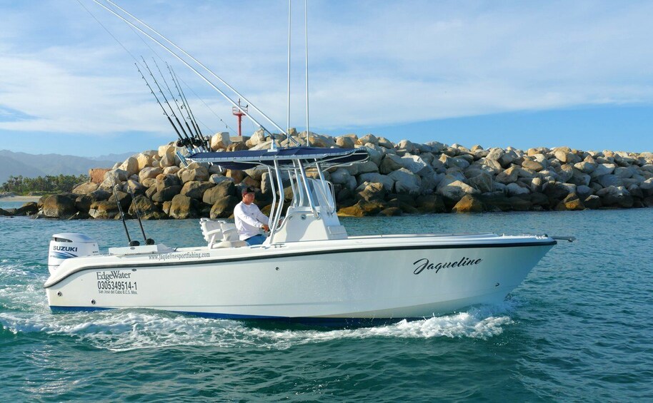 Edge Water Center Console Fishing Boat Tour 6 hrs. tour.