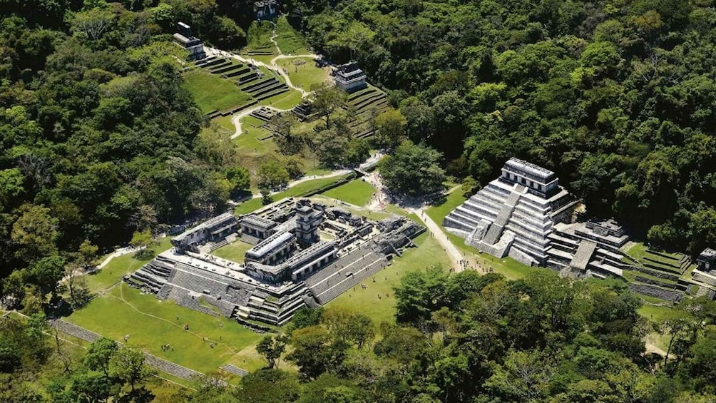 From Palenque: Palenque Ruins and waterfalls Roberto Barrios