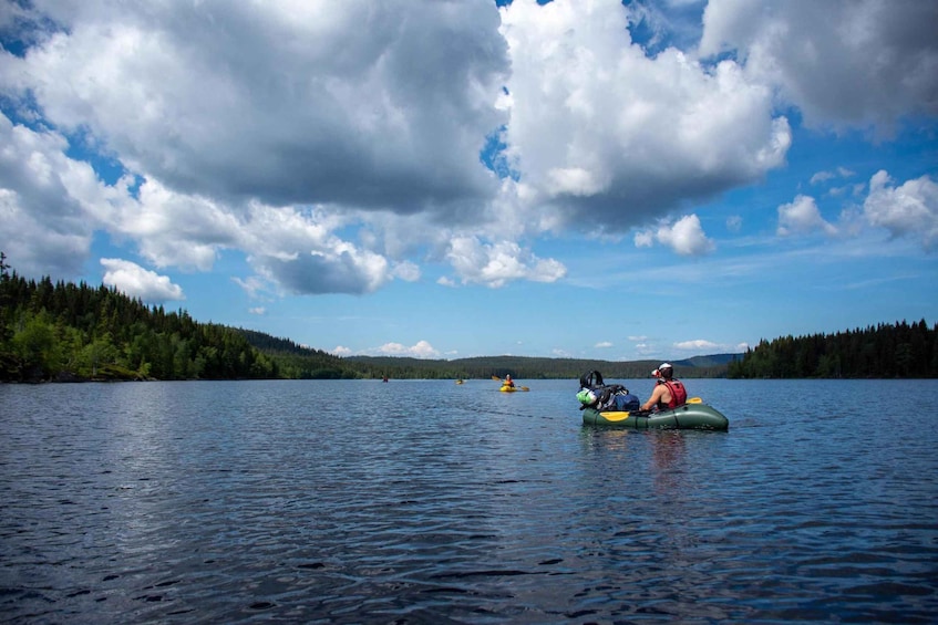 Øyangen-Tverrsjøen: Packrafting and Wilderness Experience