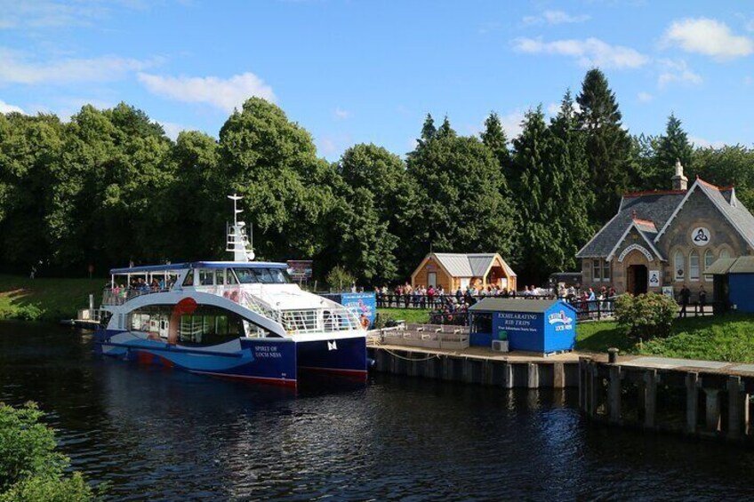 The boat at Fort Augustus, Loch Ness