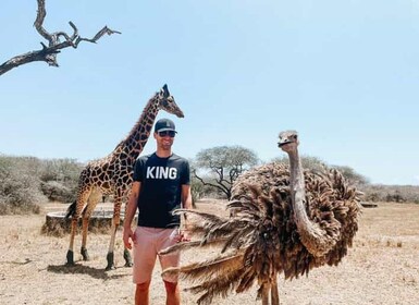 Mombasa: Nguuni Nature Sanctuary & Giraffes Experience Tour.