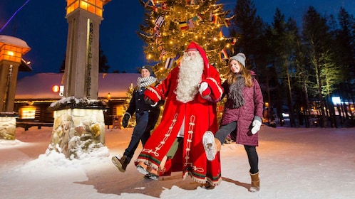 Fra Rovaniemi: Privat tur til julemandens landsby