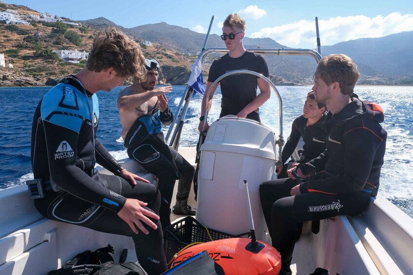 Picture 2 for Activity Mylopotas: Boat Cruise and Shipwreck Scuba Diving