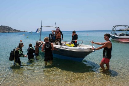 Mylopotas: Boat Cruise and Shipwreck Scuba Diving