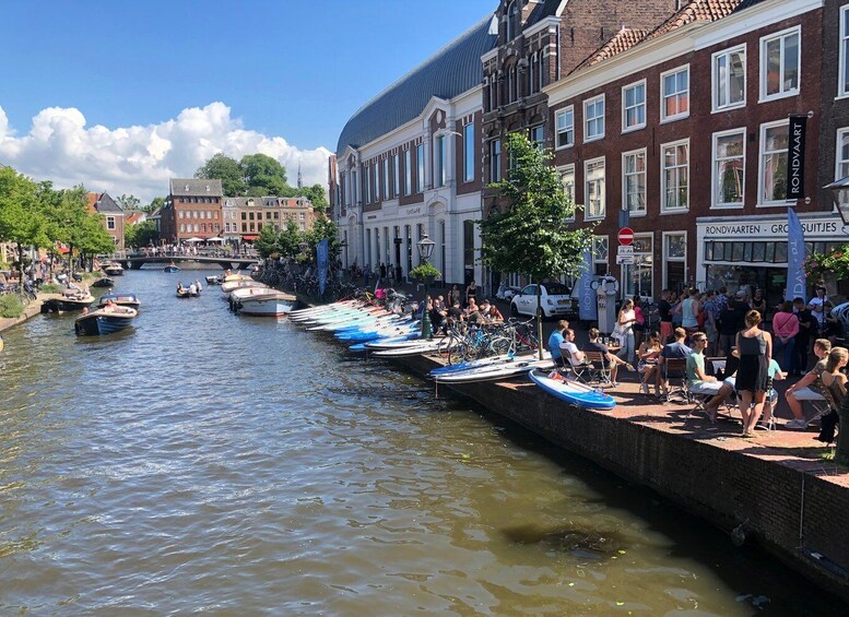 Leiden: Paddleboard Rental to Explore Leiden's Canals