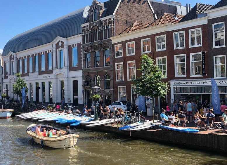 Picture 1 for Activity Leiden: Paddleboard Rental to Explore Leiden's Canals