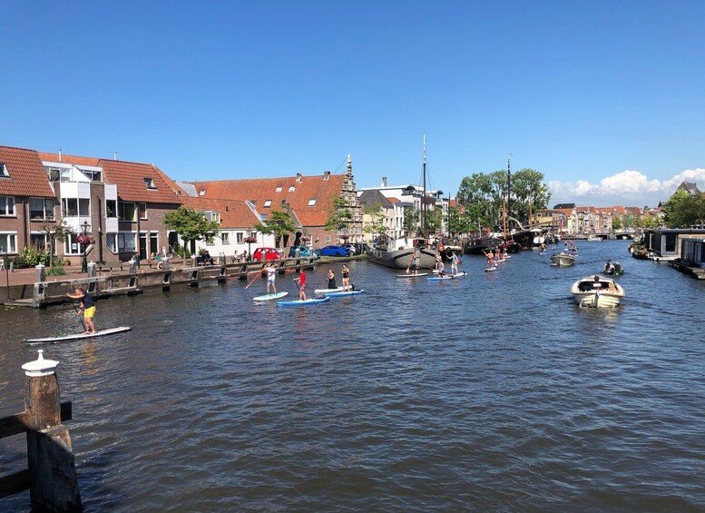 Picture 13 for Activity Leiden: Paddleboard Rental to Explore Leiden's Canals