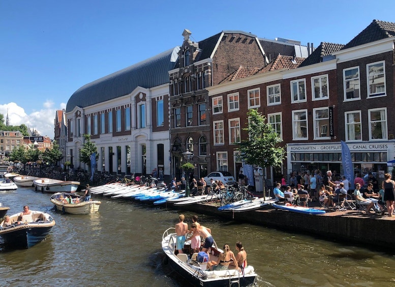 Picture 2 for Activity Leiden: Paddleboard Rental to Explore Leiden's Canals