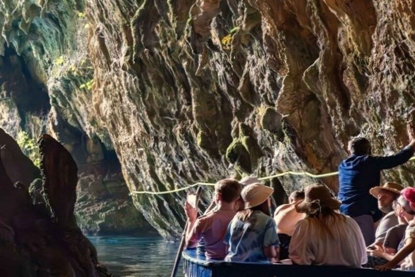 Picture 3 for Activity From Argostoli: Melissani Lake and Myrtos Beach Guided Tour