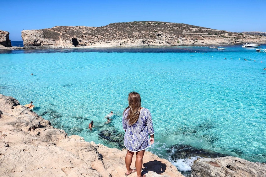 Picture 12 for Activity From Sliema: Comino Island and Blue Lagoon Cruise