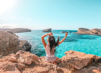 From Sliema: Comino Island and Blue Lagoon Cruise