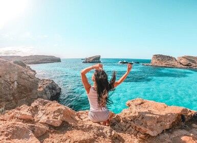 From Sliema: Comino Island and Blue Lagoon Cruise