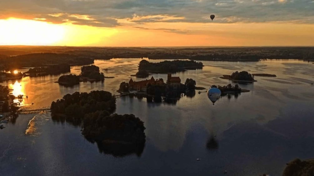 Picture 1 for Activity Trakai: Hot Air Balloon Ride