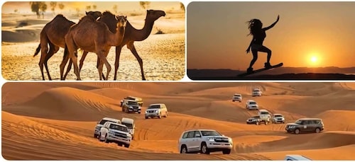 Doha: Full Day Desert Safari With BBQ Dinner