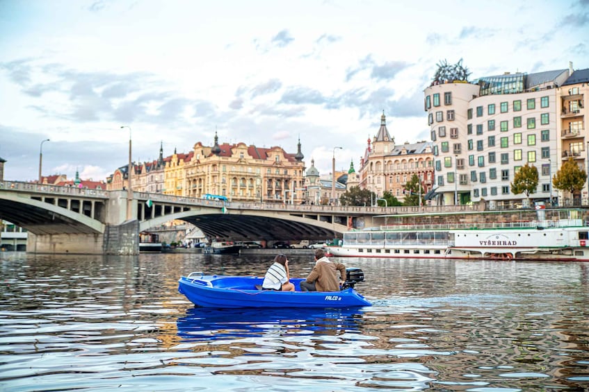 Picture 1 for Activity Prague: Motorboat Rental without Licence