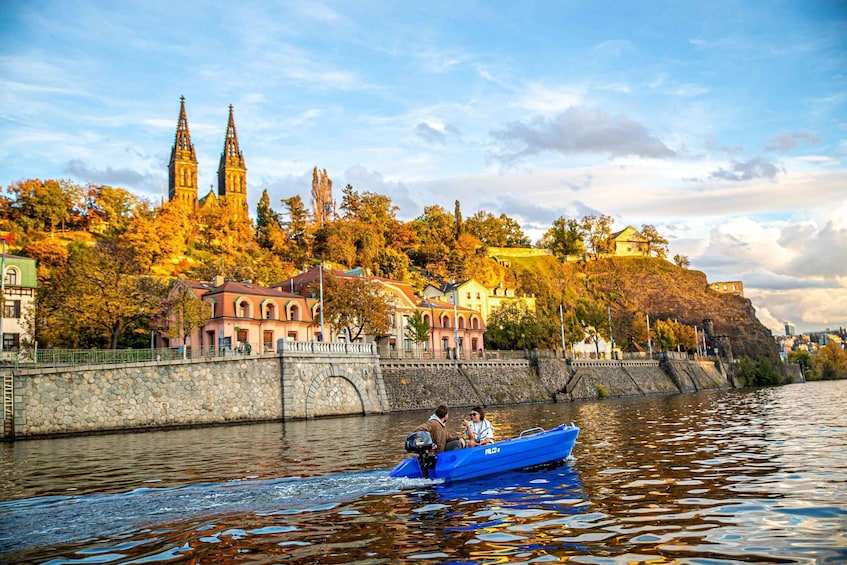 Picture 2 for Activity Prague: Motorboat Rental without Licence