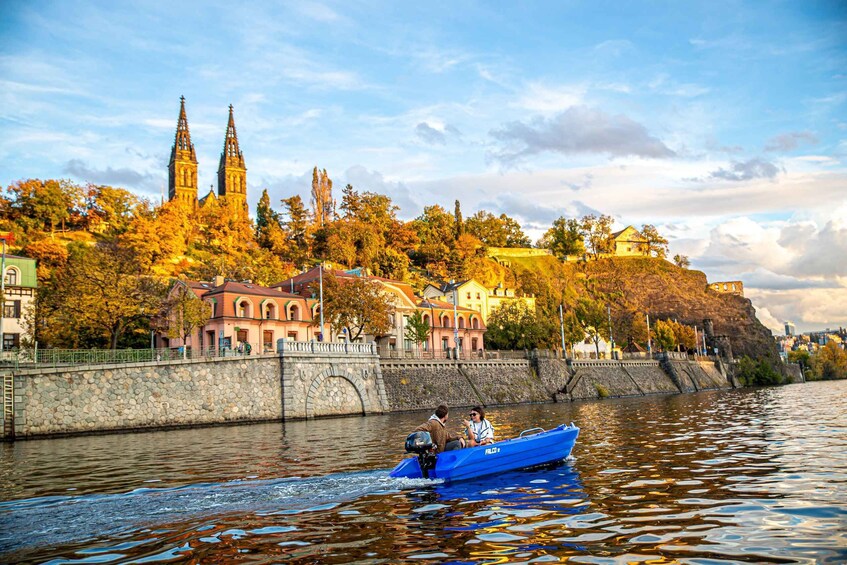 Picture 2 for Activity Prague: Motorboat Rental without Licence