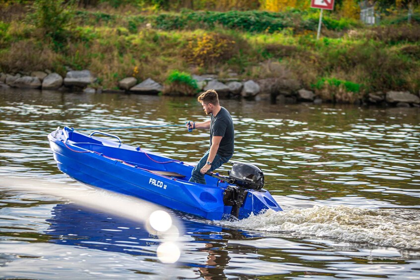 Picture 6 for Activity Prague: Motorboat Rental without Licence