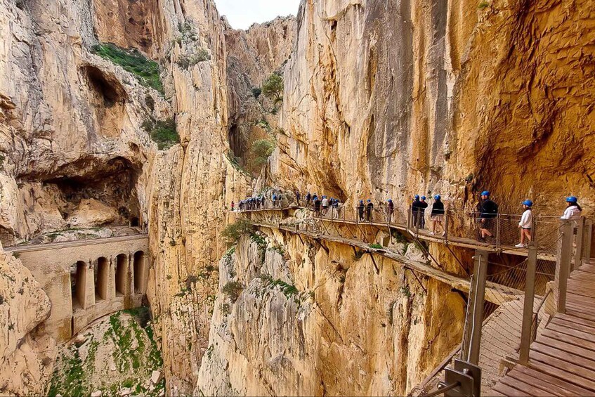 Málaga or Rincón de la Victoria: Caminito del Rey Day Trip