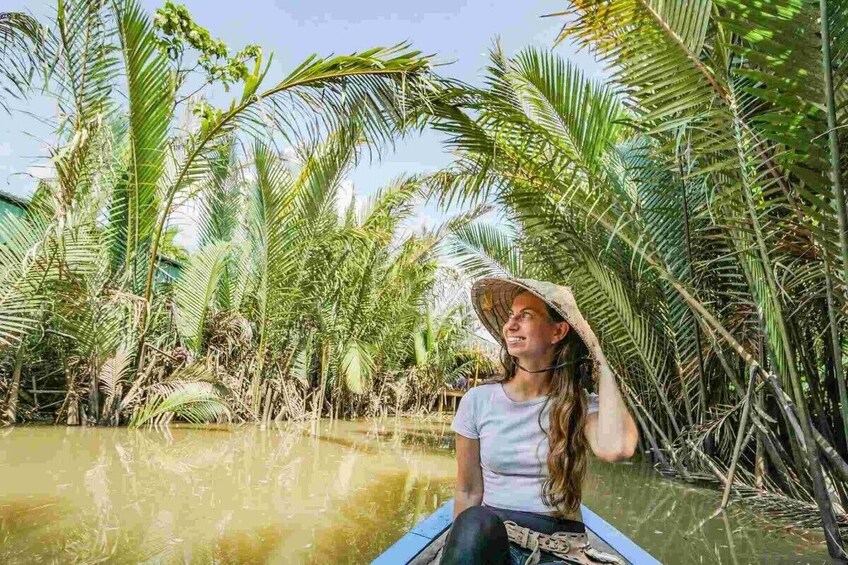 Mekong Delta Full Day Exploration My Tho Ben Tre Pagoda Visit Boat Cruises